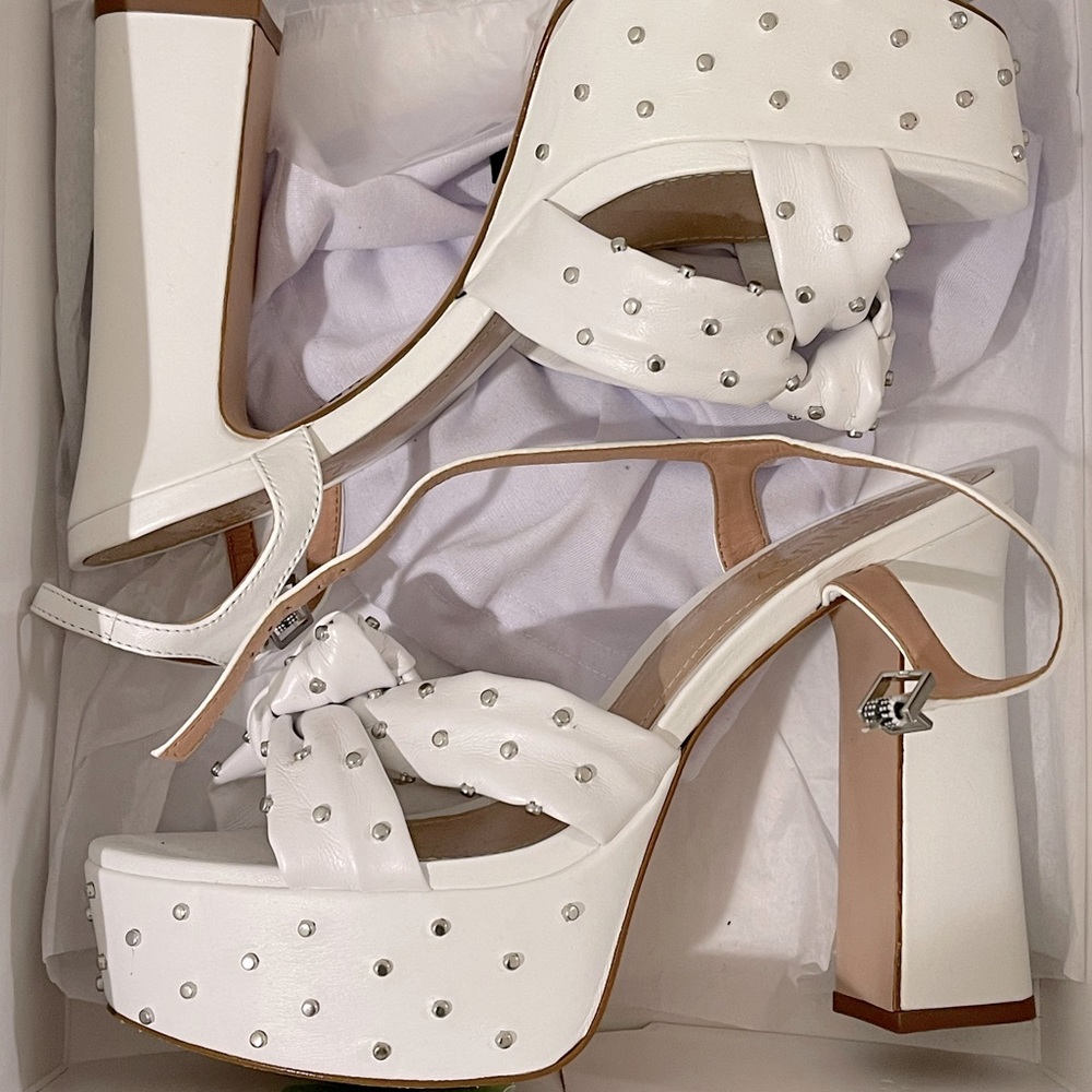 Schutz Leather Platforms